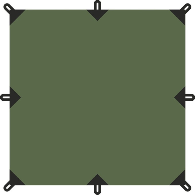Тент TALBERG TENT 3X3, зелёный 4623721539626